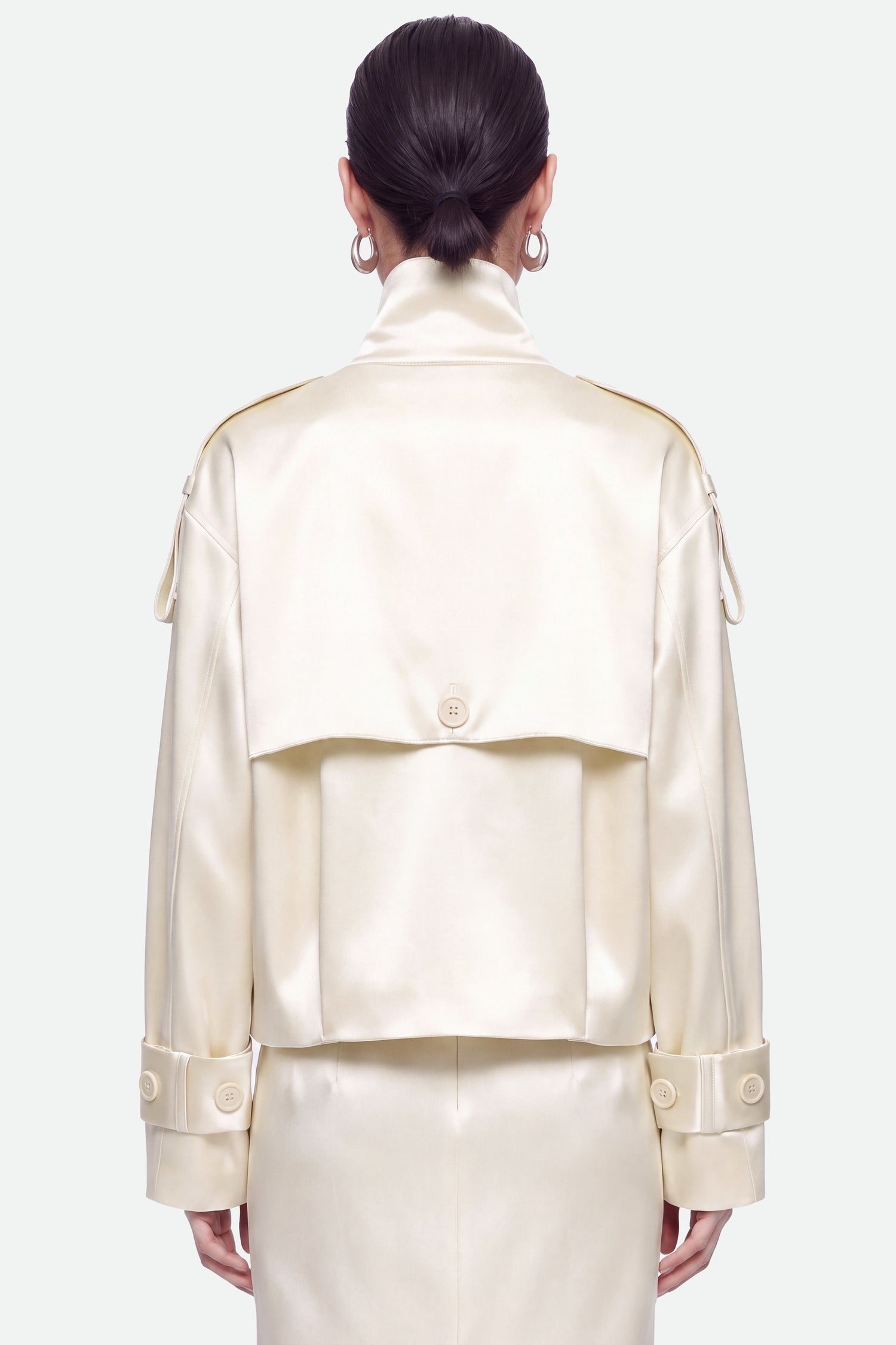 Oversized Double-Breasted Trench Coat