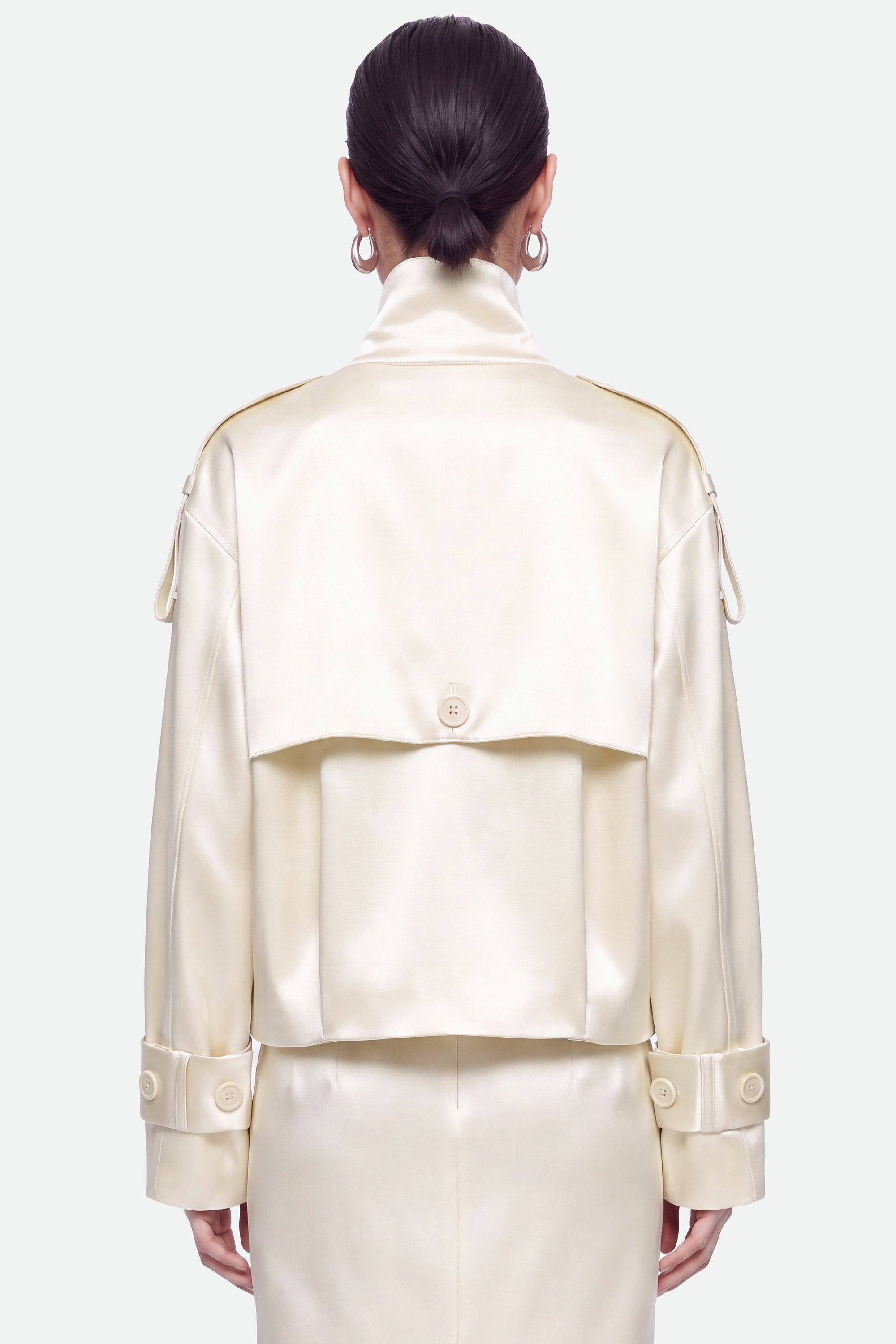 Oversized Double-Breasted Trench Coat