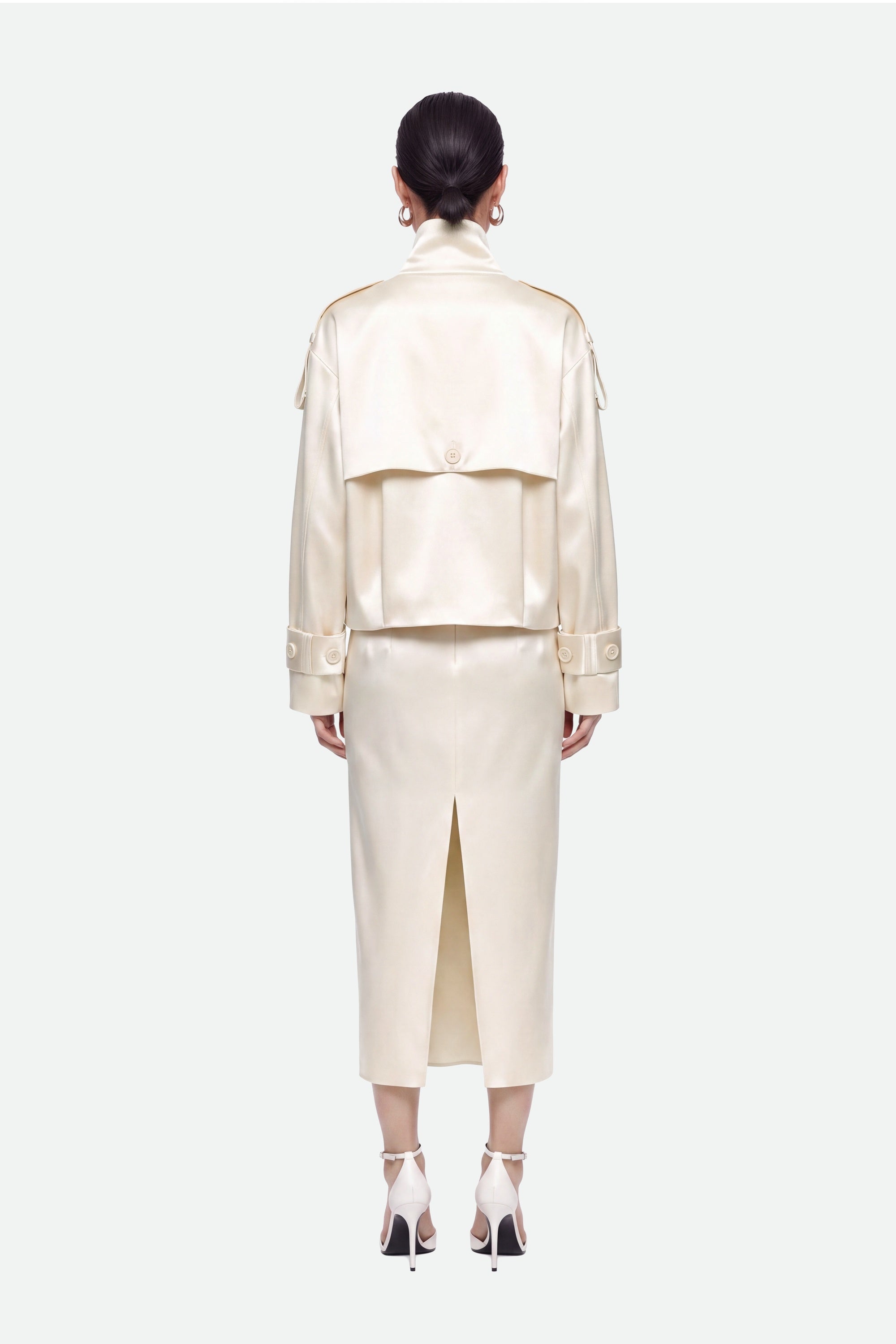 Oversized Double-Breasted Trench Coat