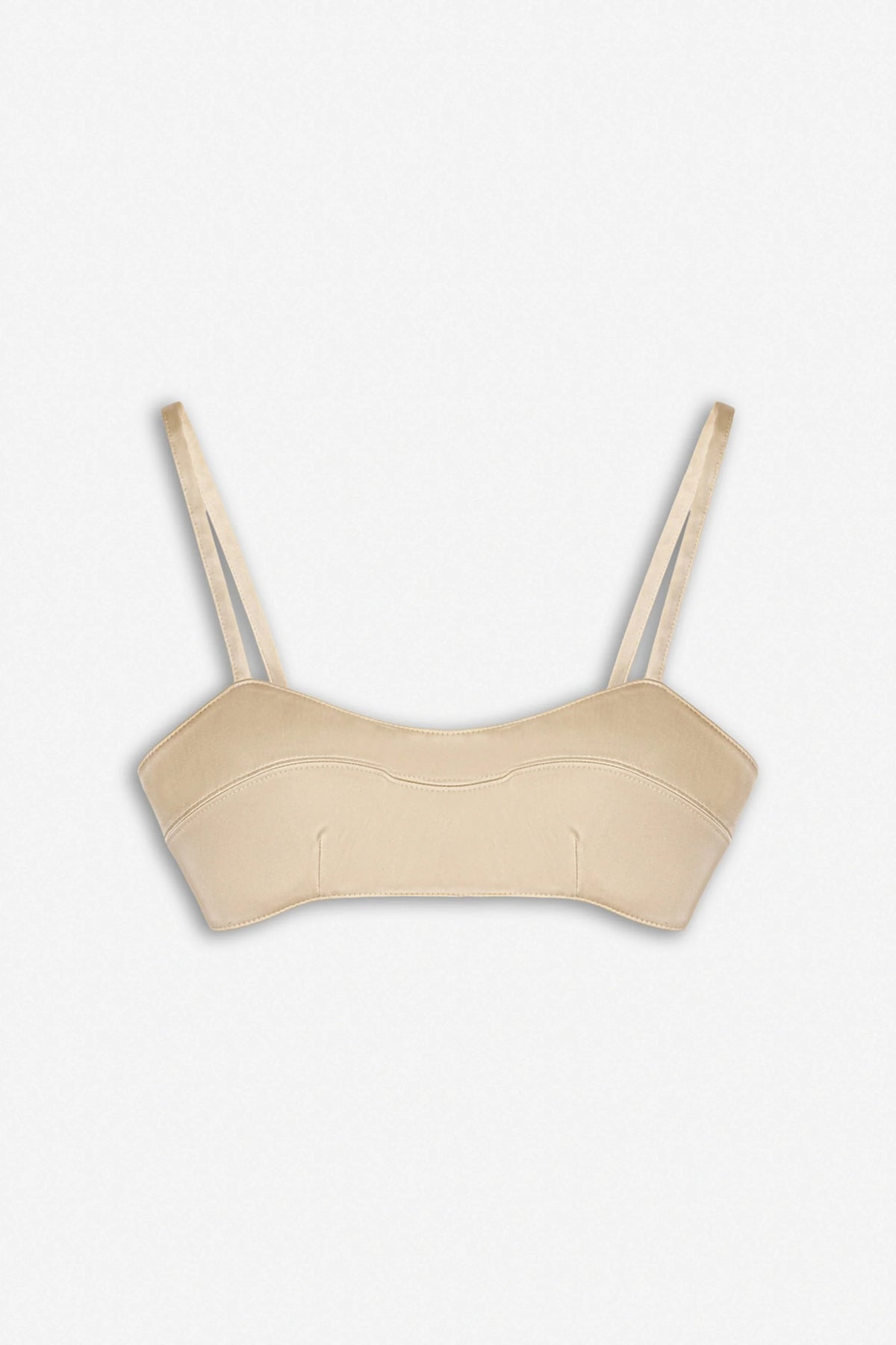 String Strap Crop Top