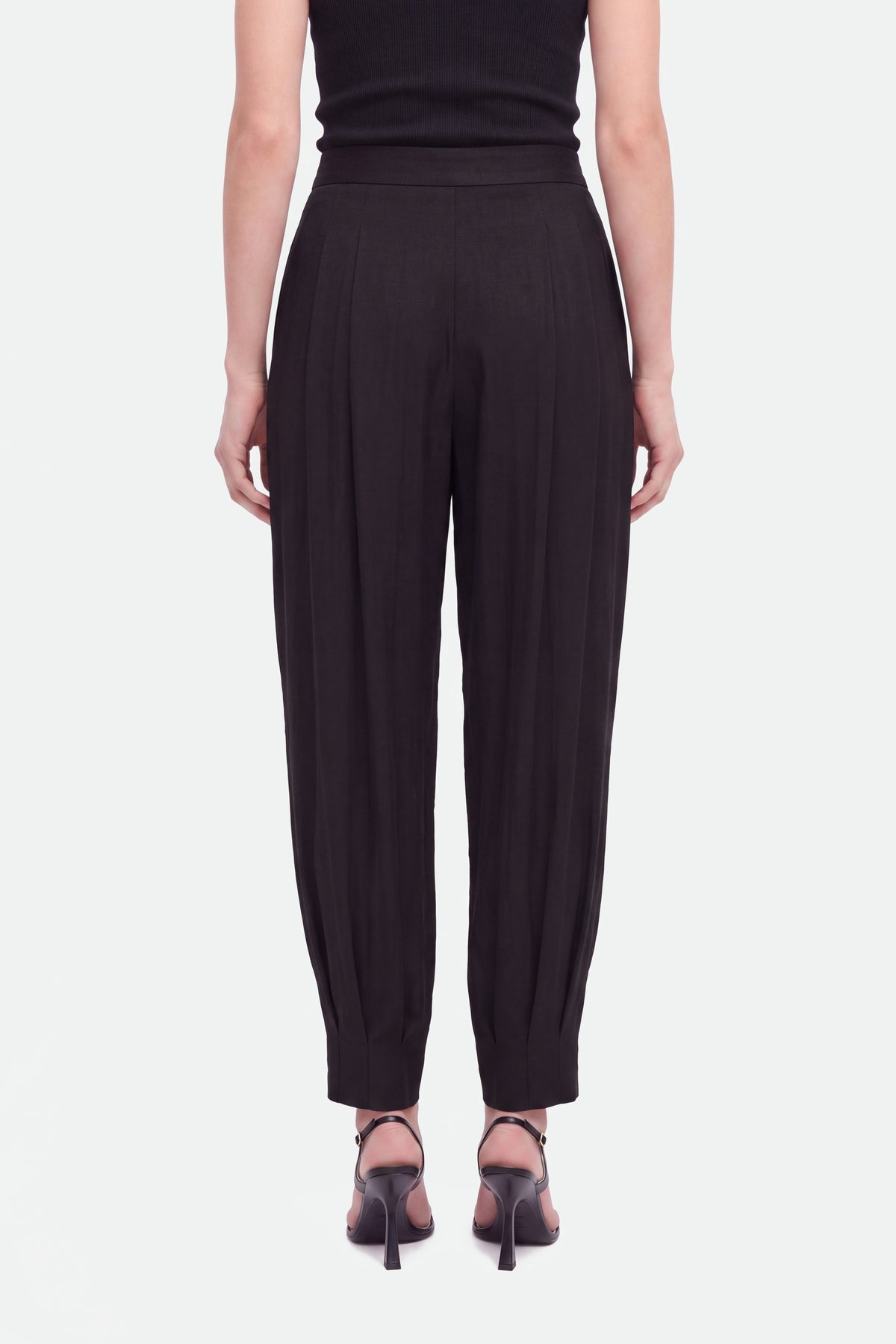 Belted Harem Trousers