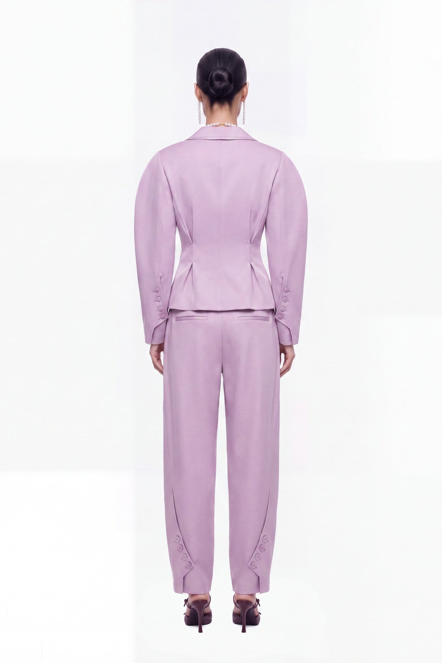 High Waist Balloon Leg Trousers