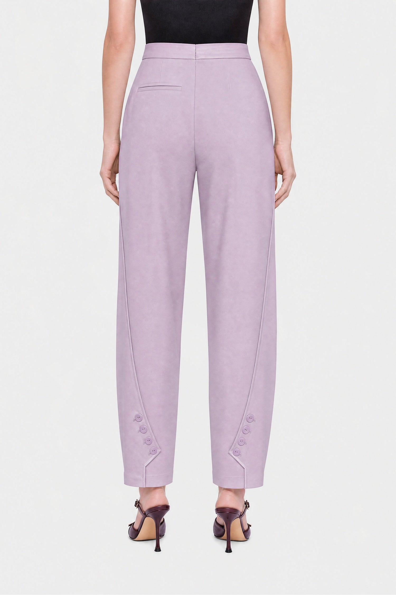High Waist Balloon Leg Trousers
