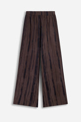 Printed Wide Leg Trousers