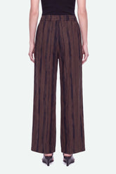 Printed Wide Leg Trousers
