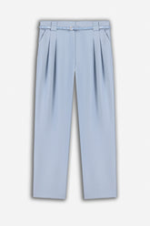 Belt Detail Double Pleat Trousers