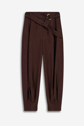 Belted Harem Trousers