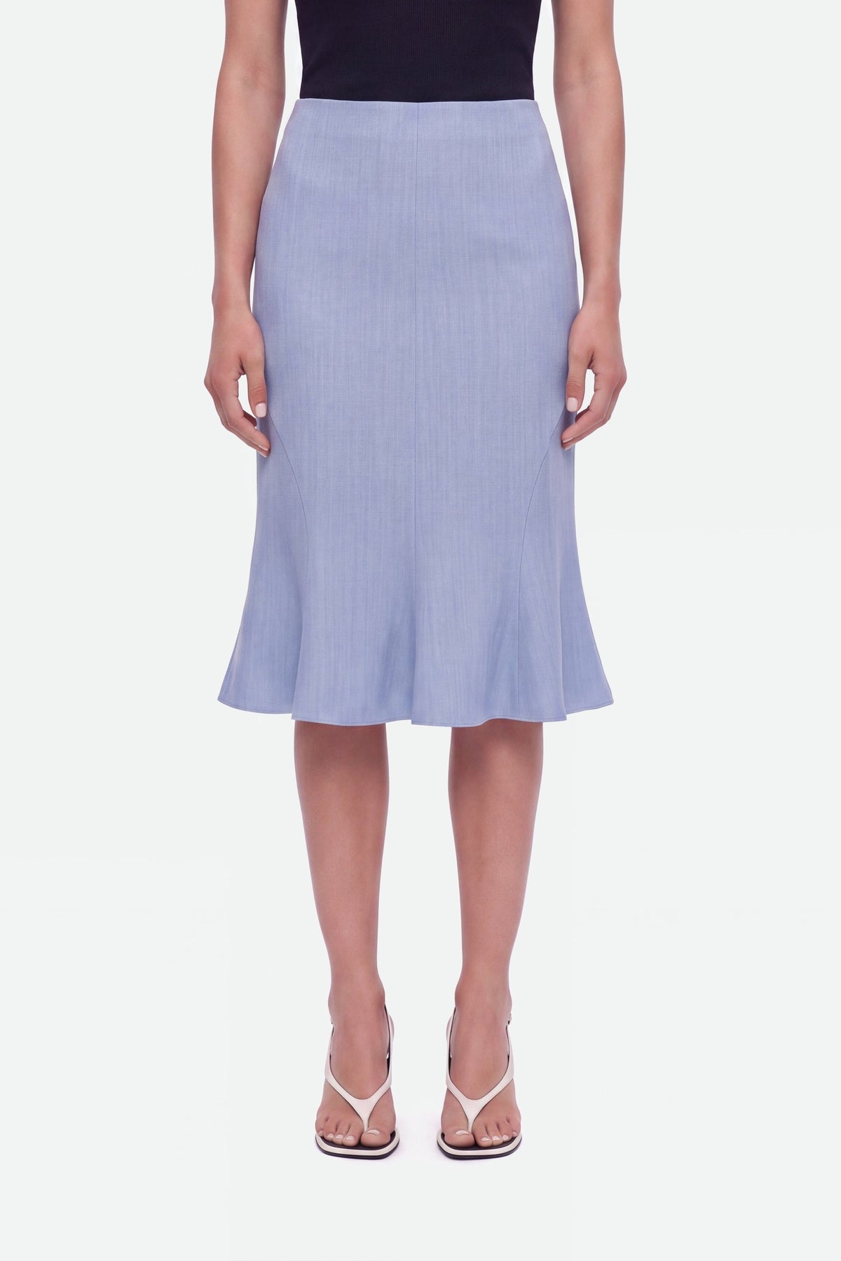 Fishtail Midi Skirt