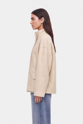 Oversized Shearling Jacket