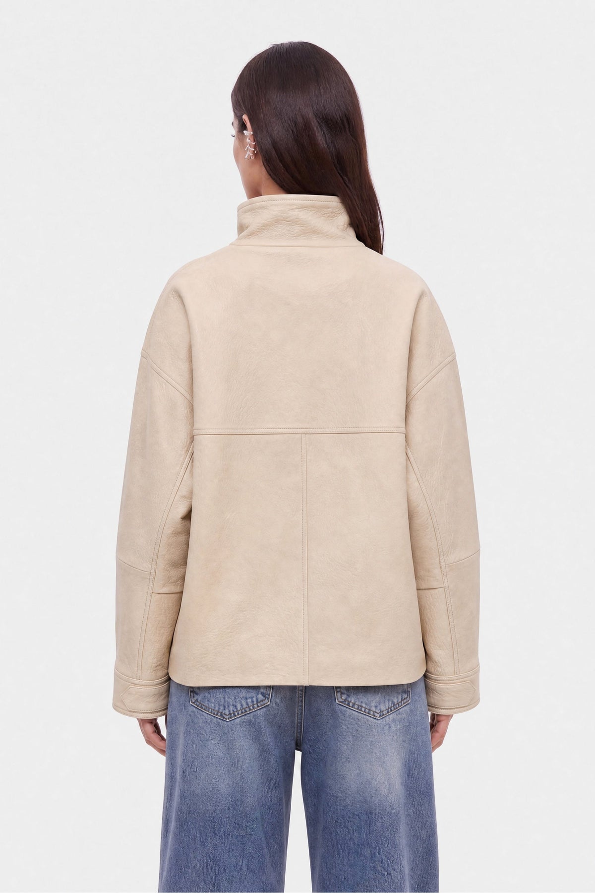 Oversized Shearling Jacket