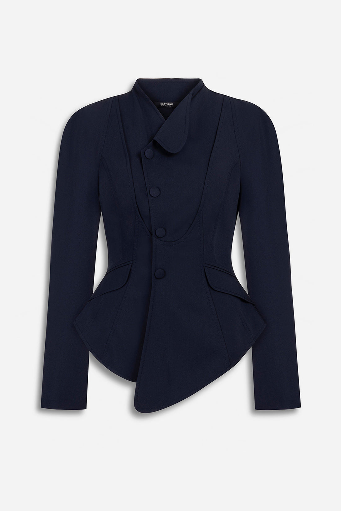Double Breasted Stand Collar Jacket