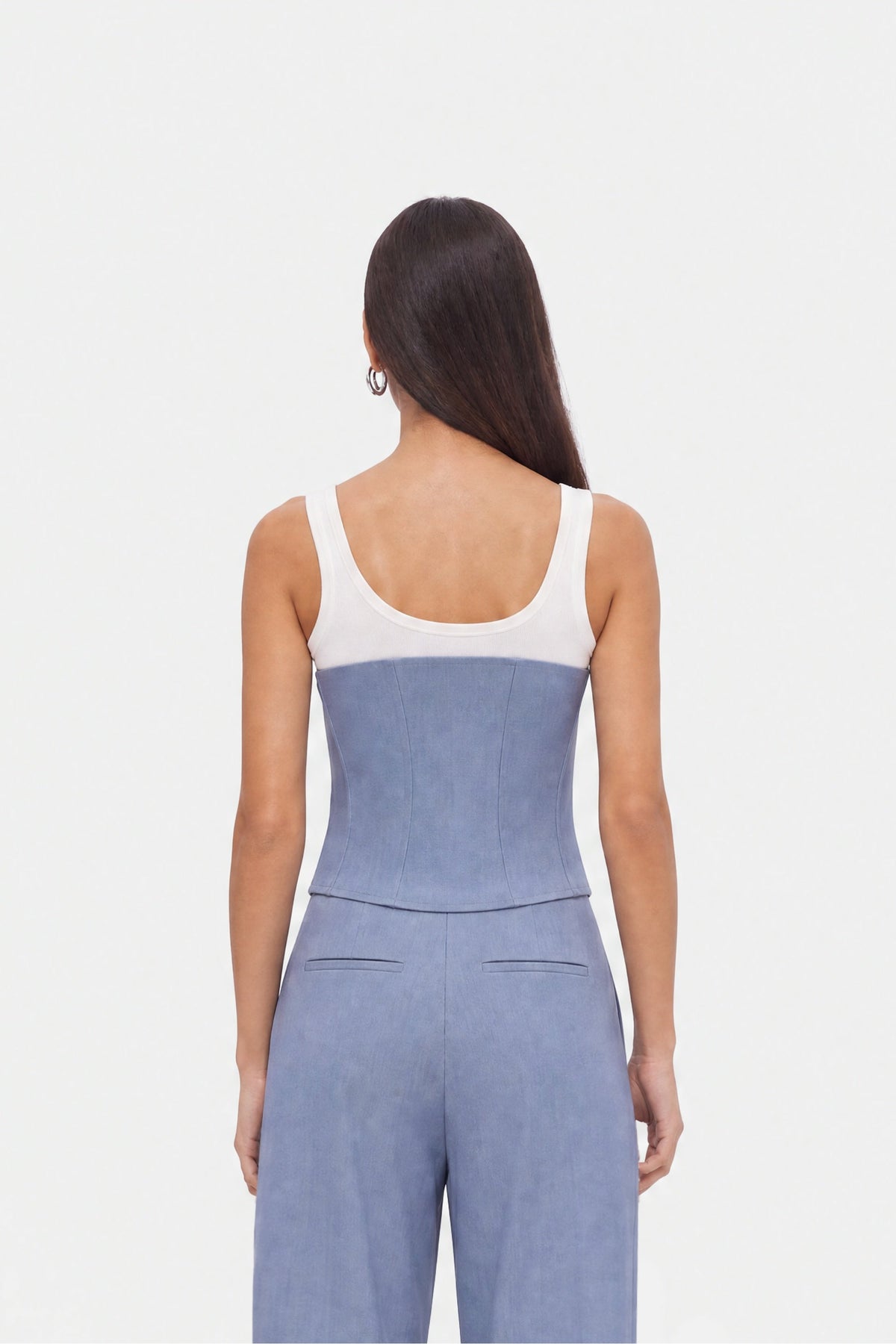 Corset Detail Blouse