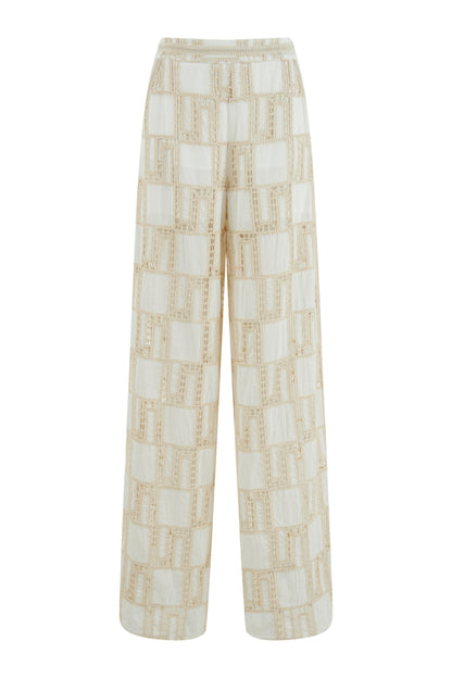 Embroidered Trousers