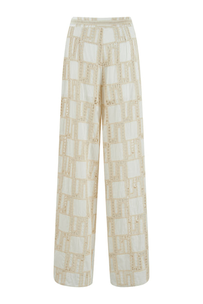 Embroidered Trousers