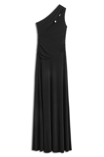 One Shoulder Maxi Dress