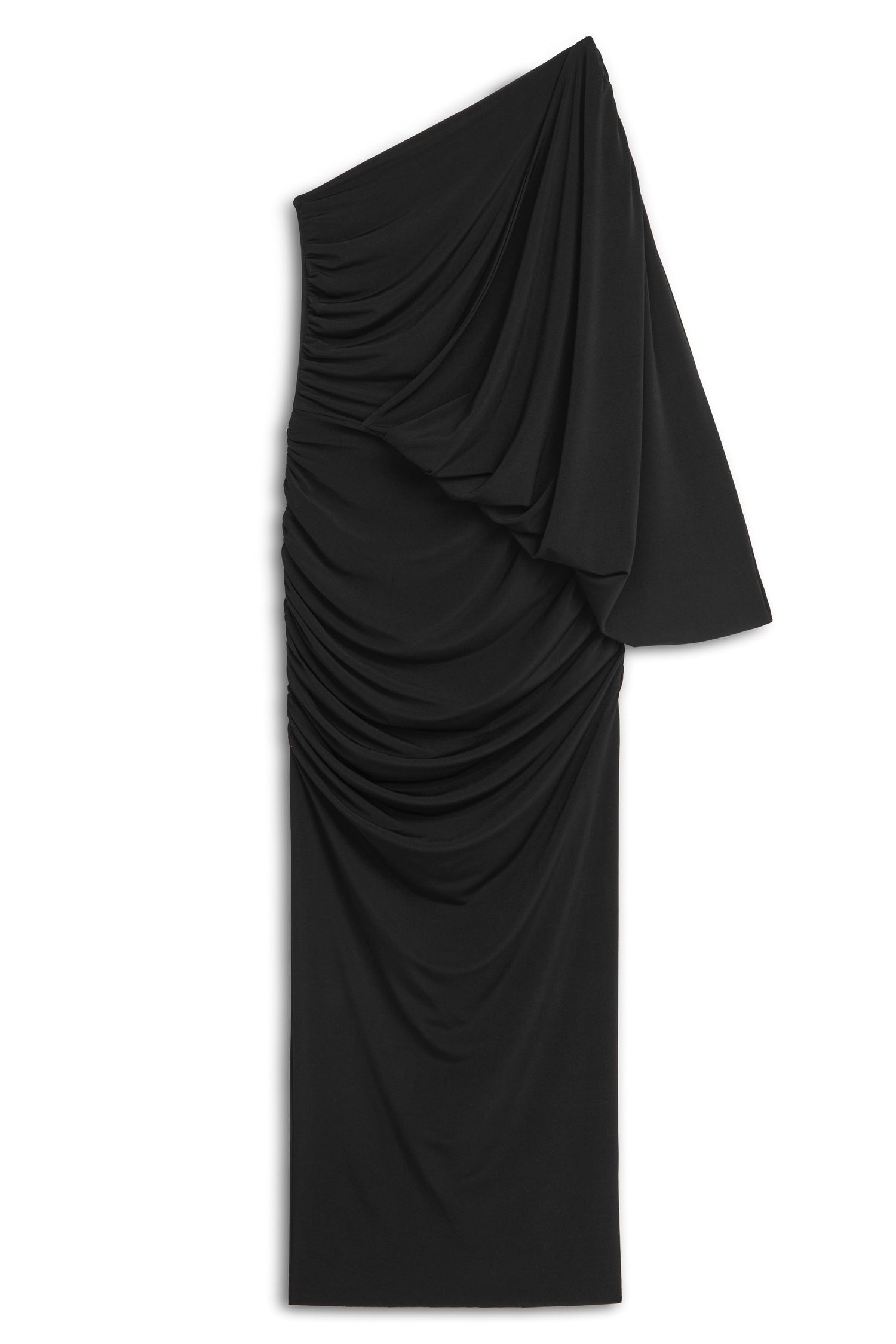 Draped Detail Maxi Dress