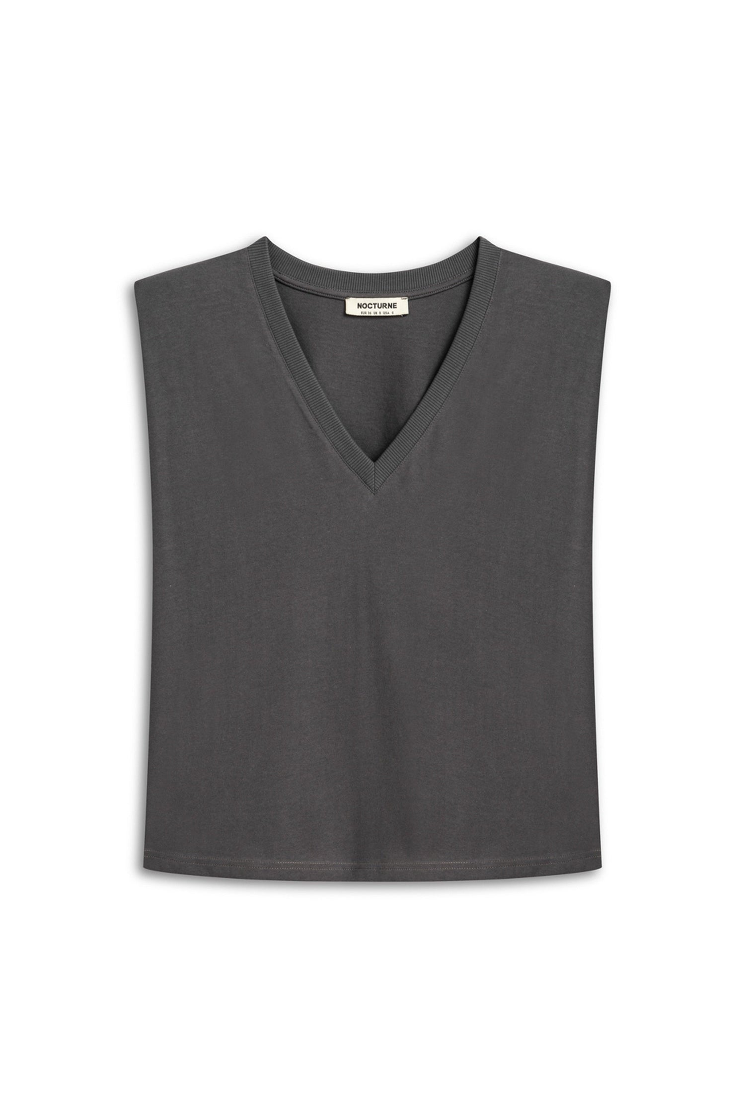 V-Neck Padded T-Shirt