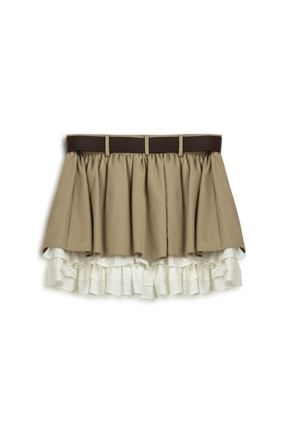 Layered Mini Skirt