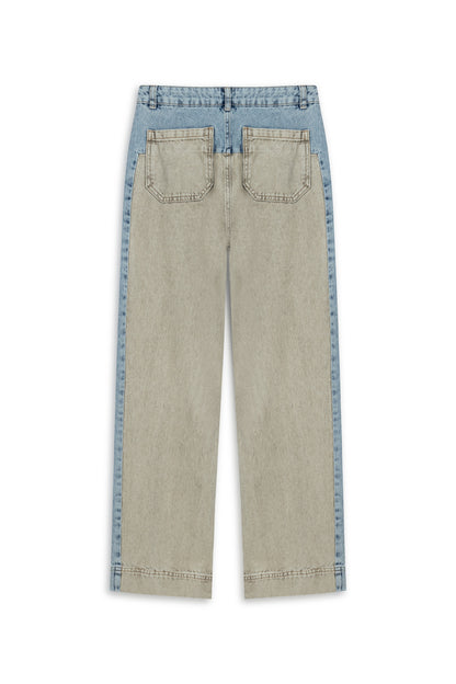 Washed High Waist Jeans