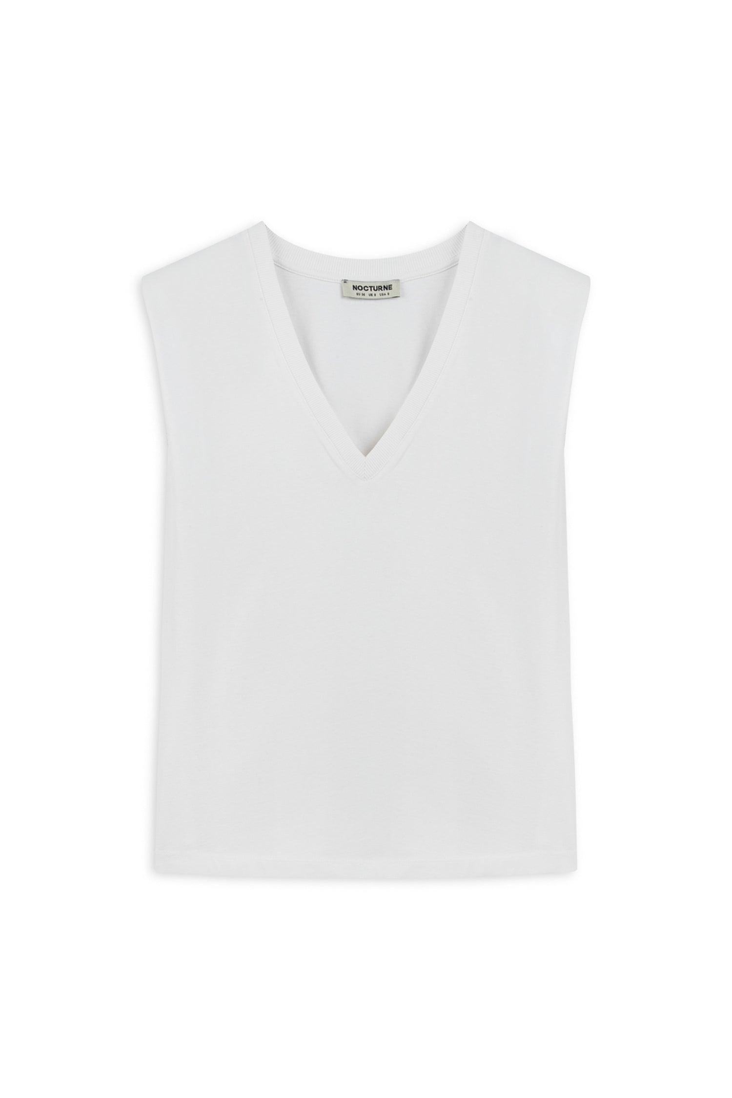 V-Neck Padded T-Shirt