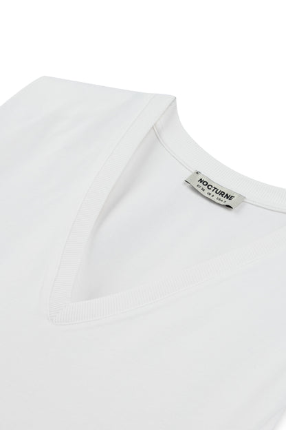 V-Neck Padded T-Shirt