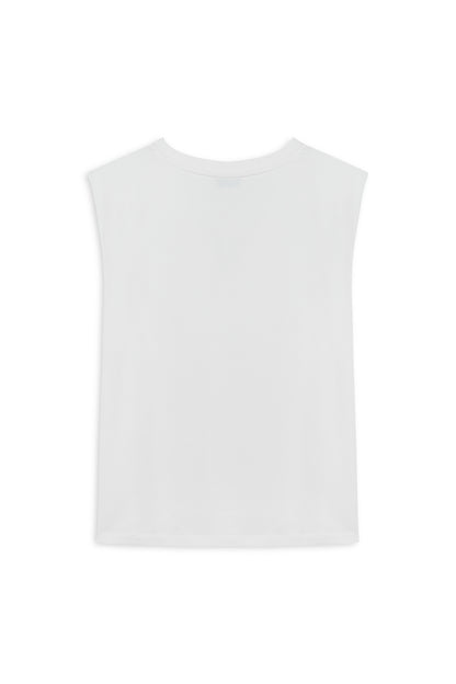 V-Neck Padded T-Shirt