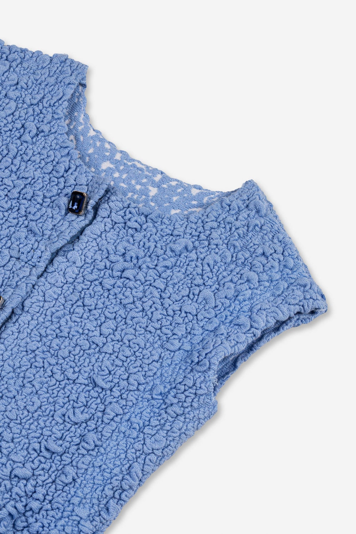 Accessory Detail Crew Neck Knit Top