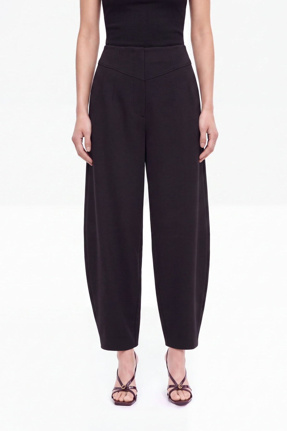 Tailored Wide-Leg Trousers