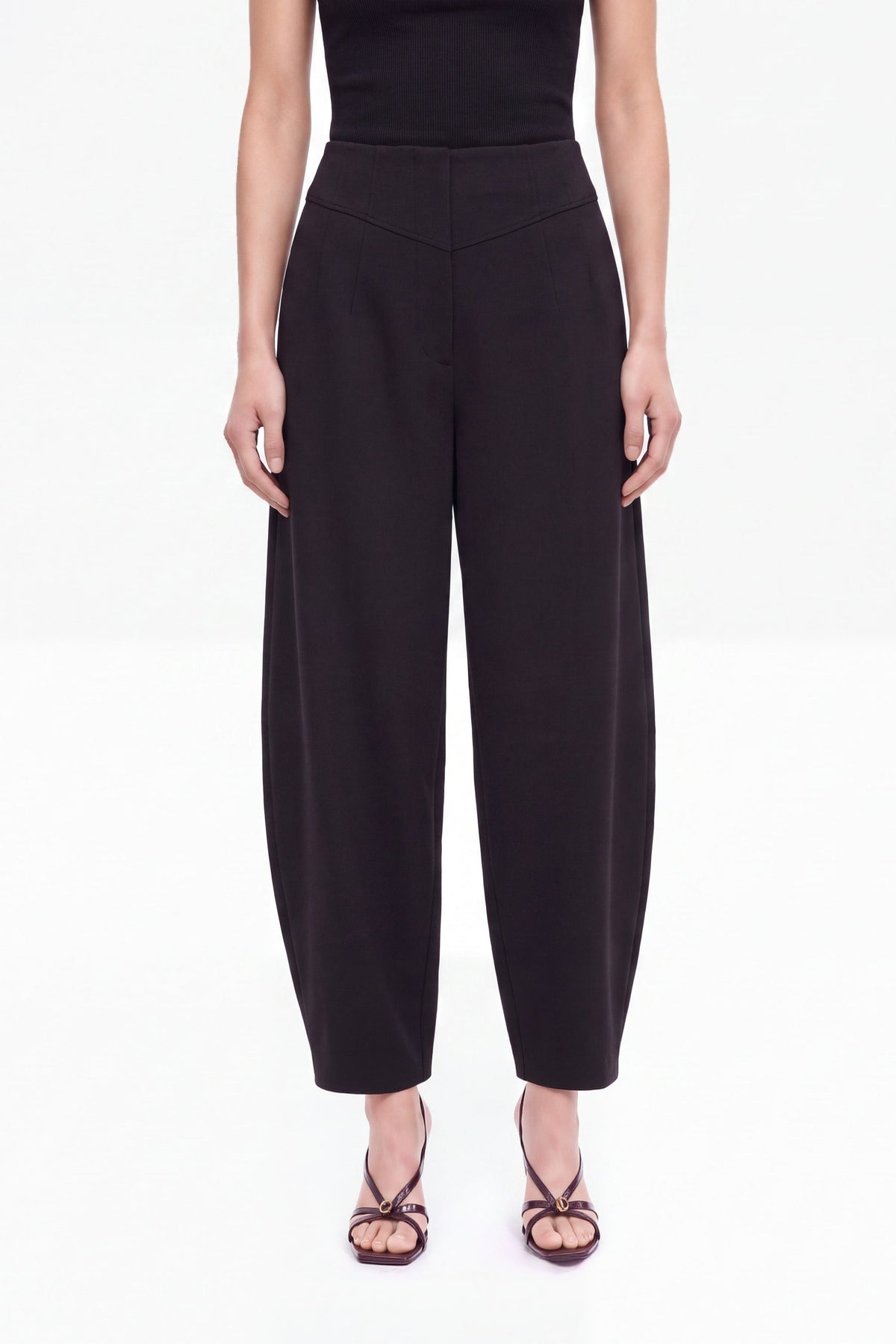 Tailored Wide-Leg Trousers