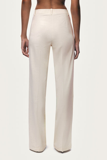 Pocket Detail Straight Leg Trousers