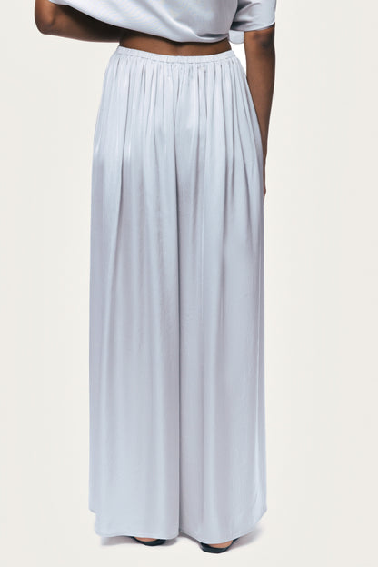 Wide-Leg Tailored Trousers