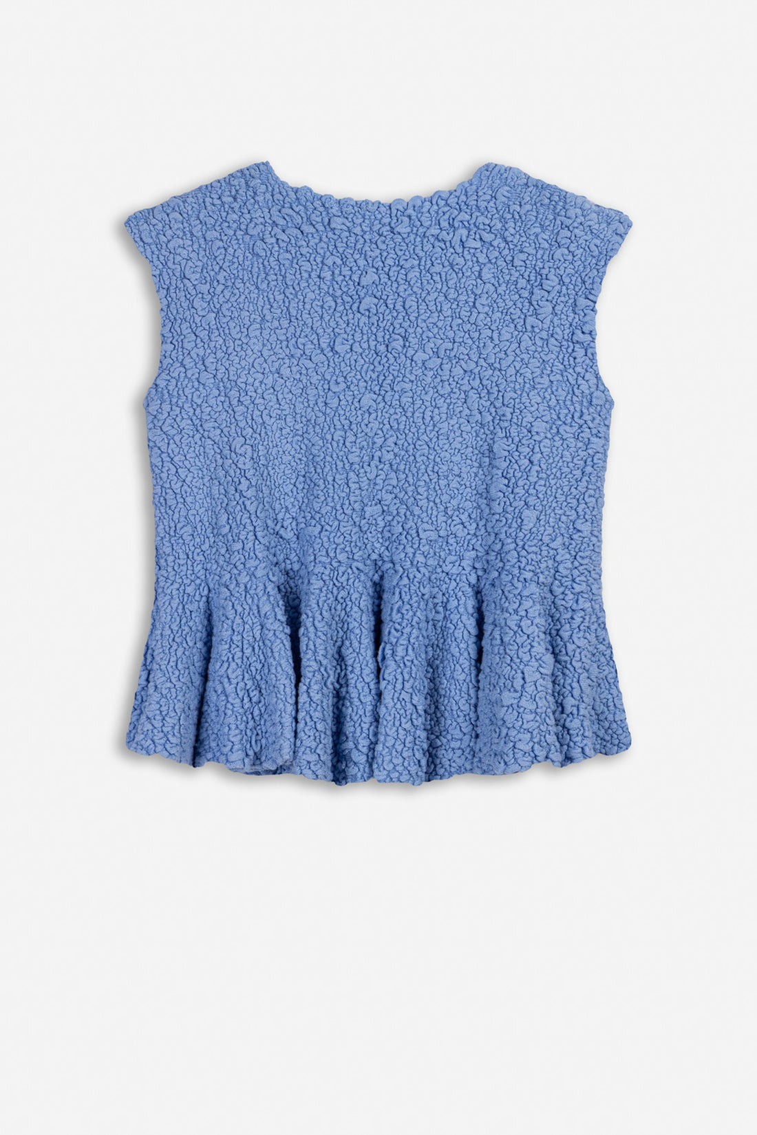 Accessory Detail Crew Neck Knit Top