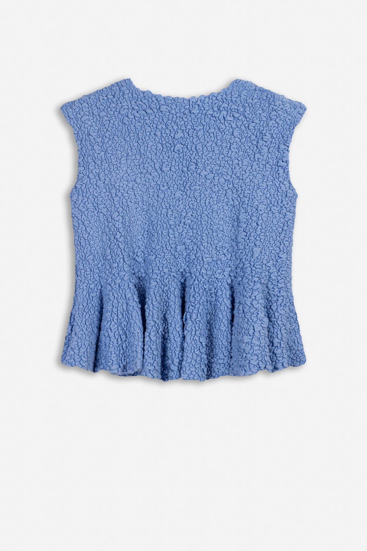 Accessory Detail Crew Neck Knit Top