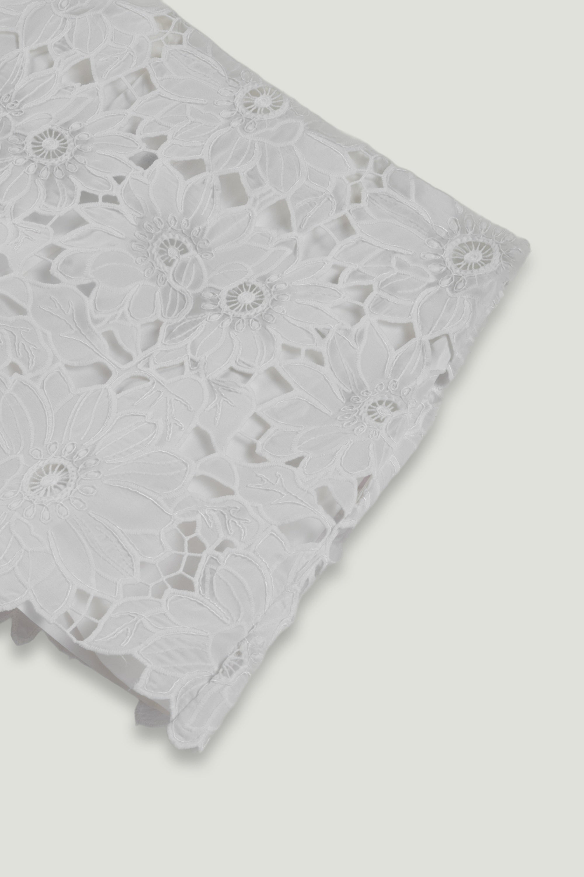 Floral Broderie Anglaise Mini Skort