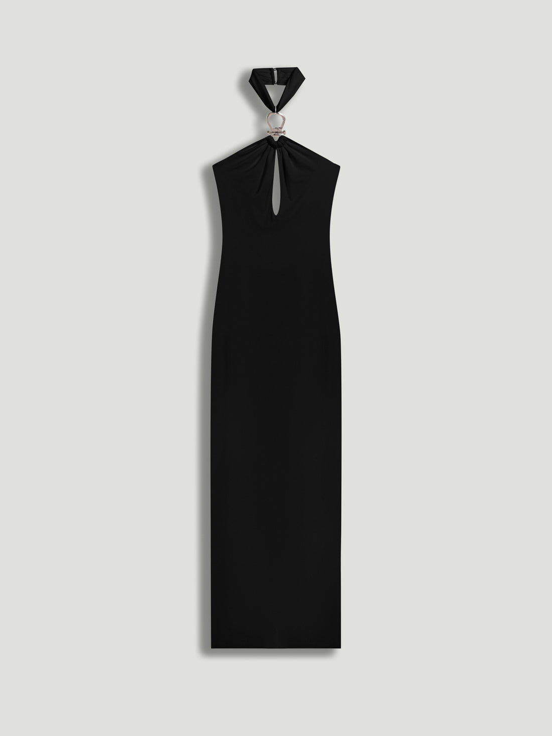 Cut-Out Detail Embellished Maxi Dress