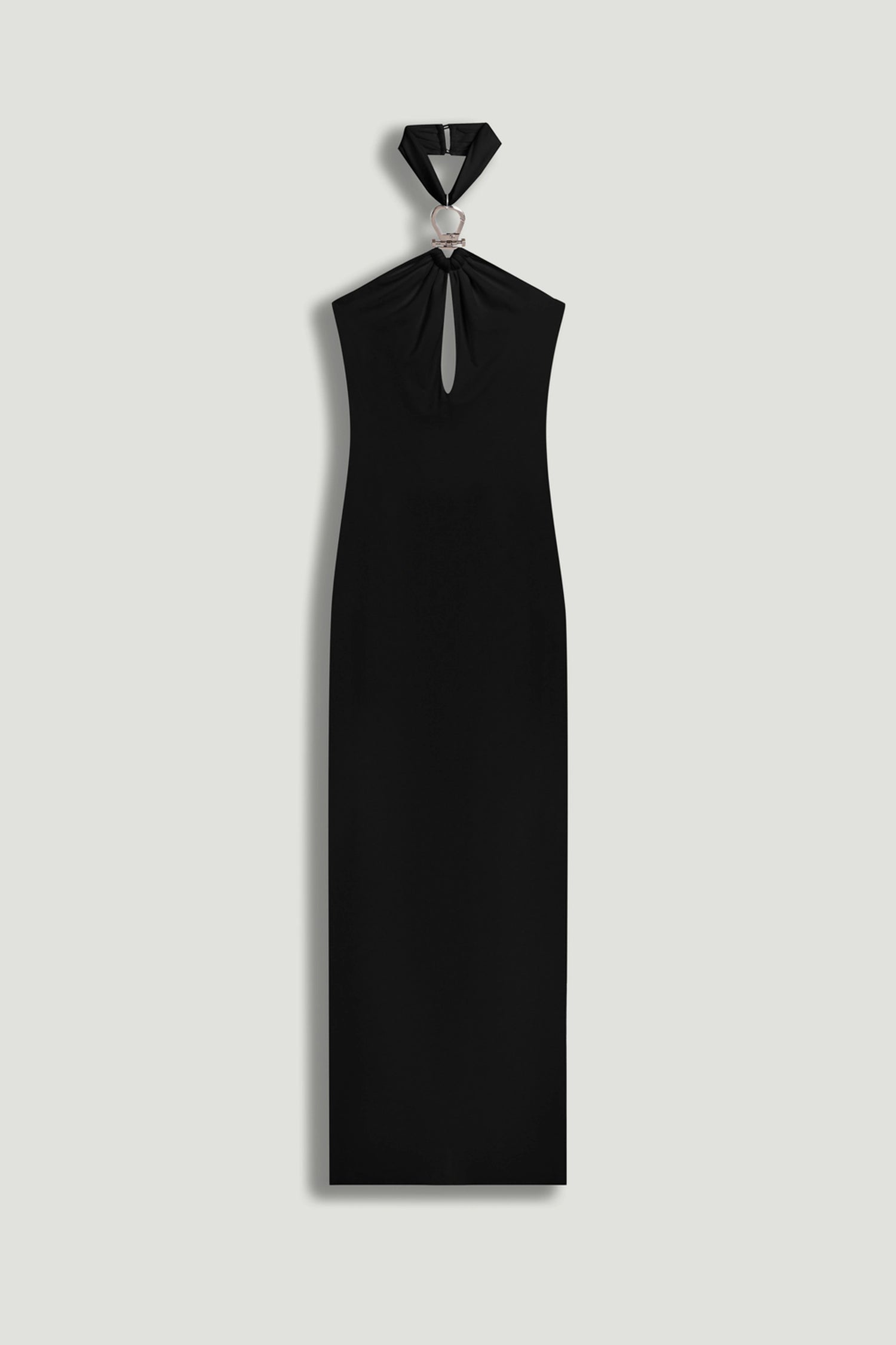 Cut-Out Detail Embellished Maxi Dress