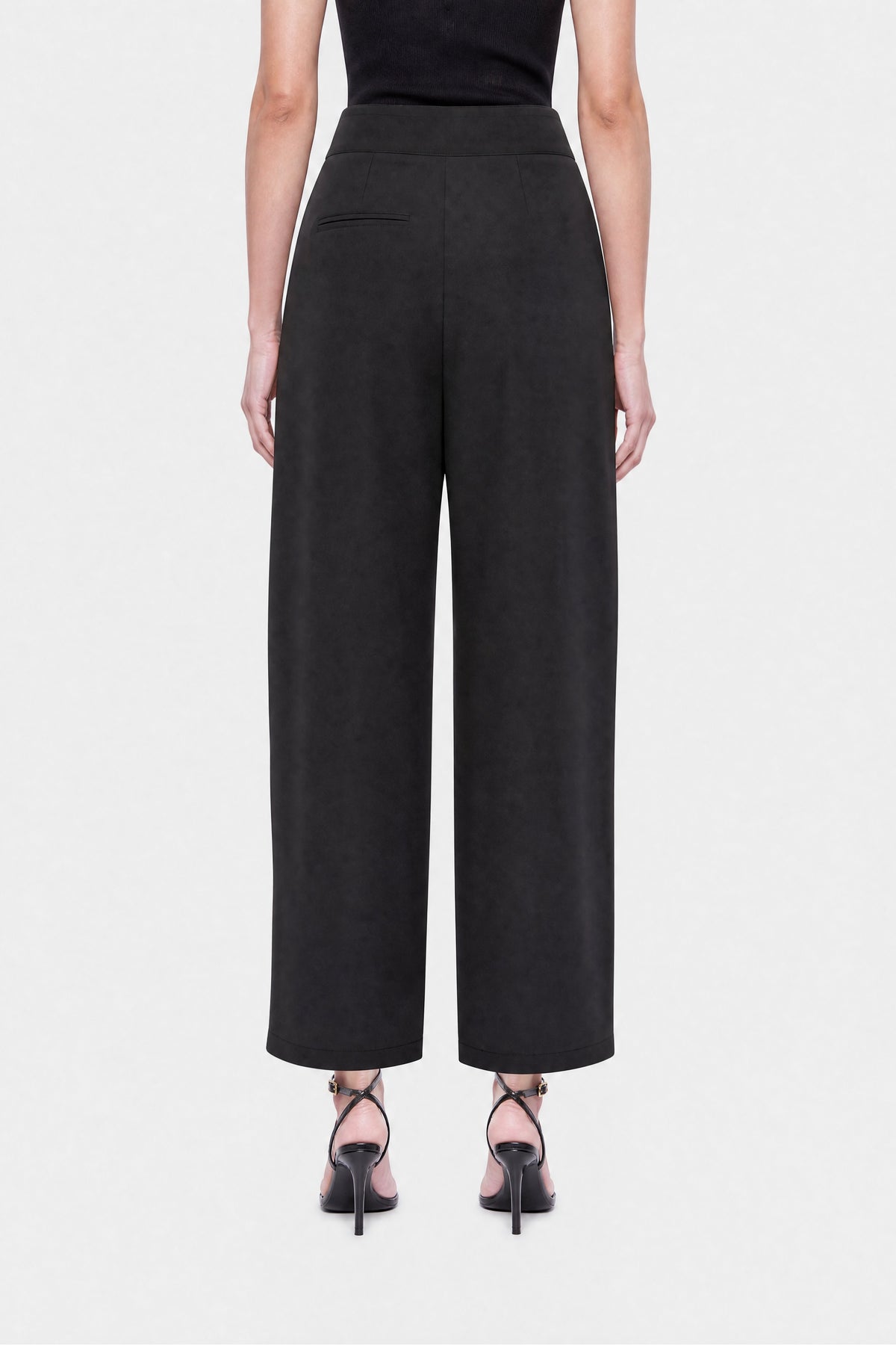 Accessory Detail Straight Leg Trousers