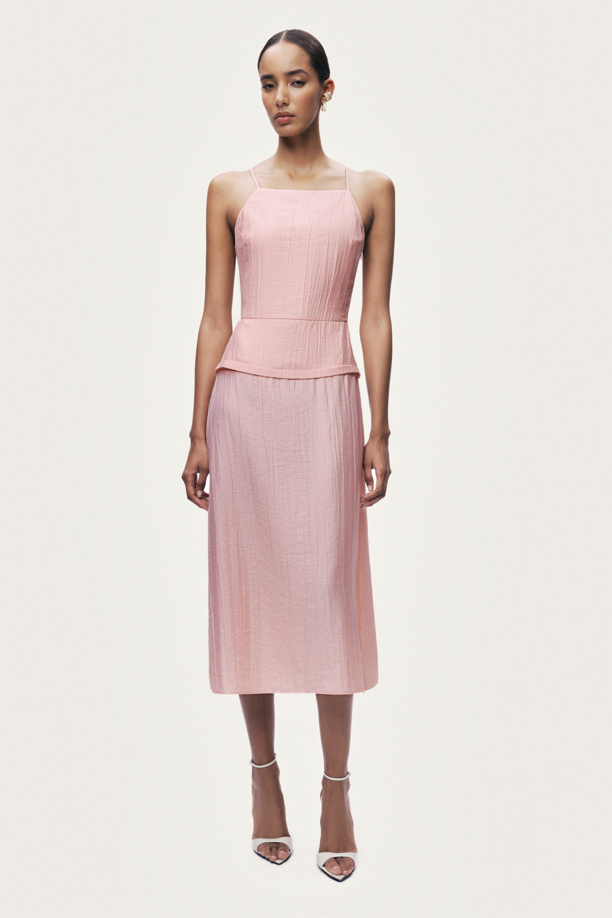 Strappy Midi Dress