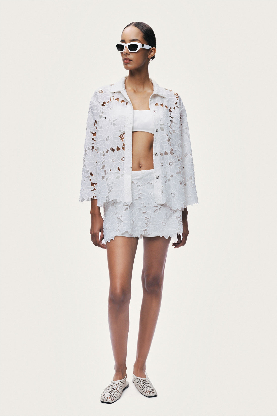 Floral Embroidered Jacket