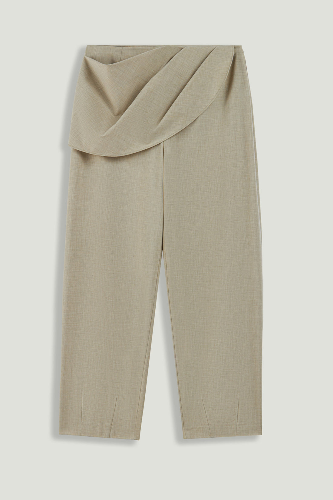 Draped Waist Detail Trouser