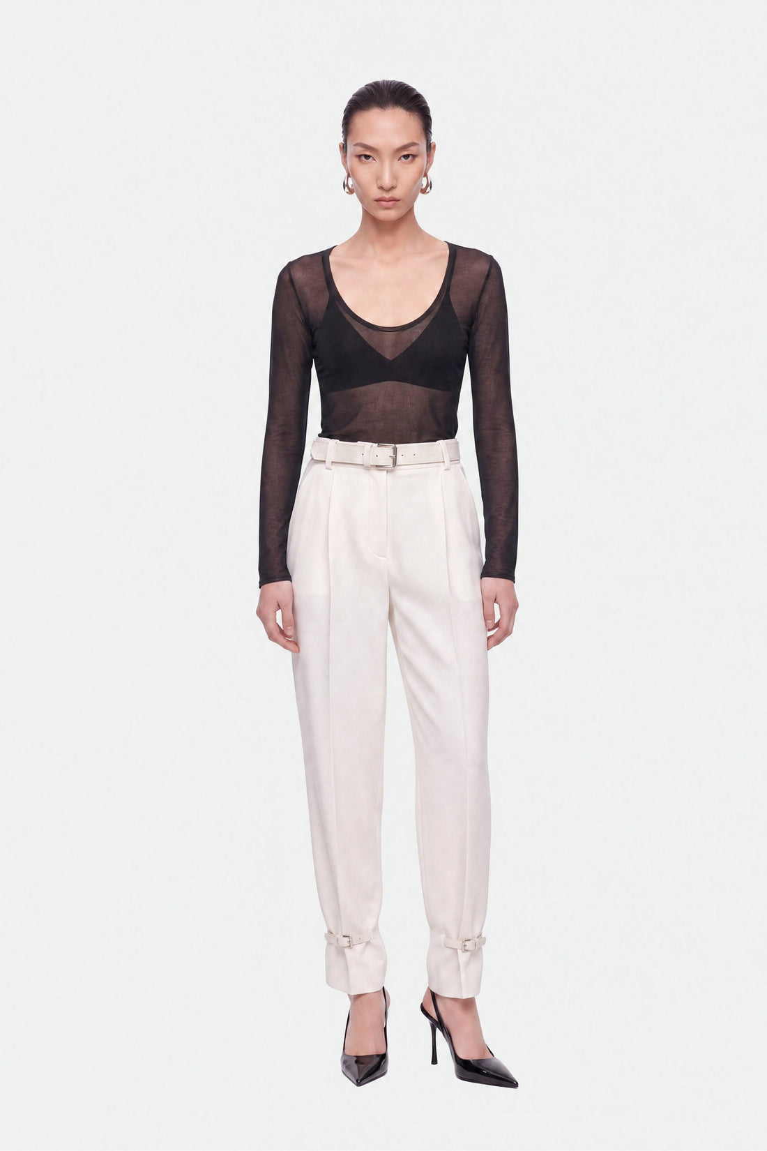 Belt Detail Trousers