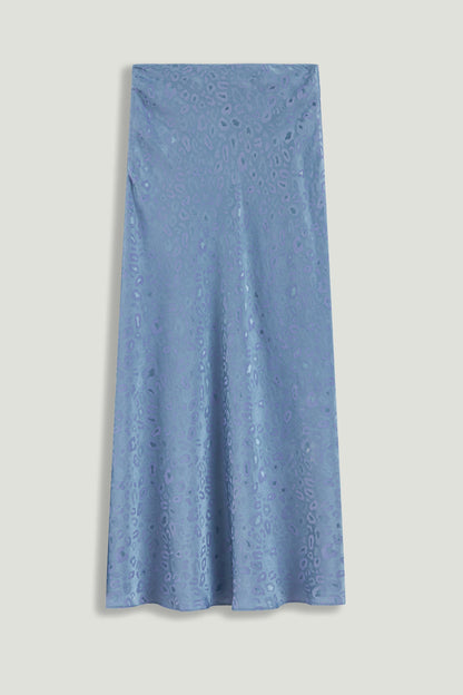 Printed Midi Flare Skirt