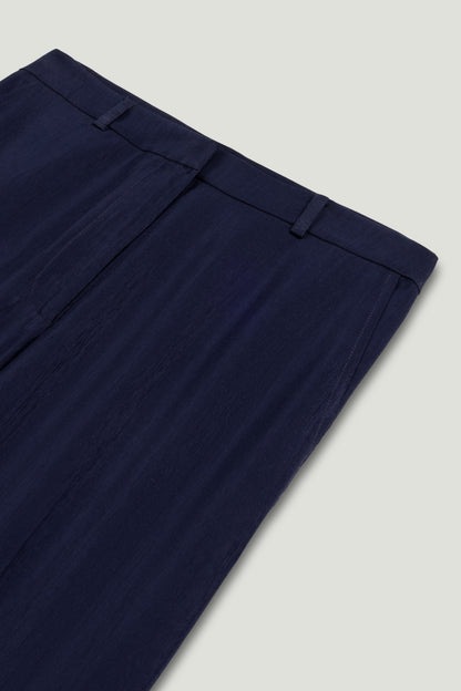 High-Waist Straight Leg Trouser
