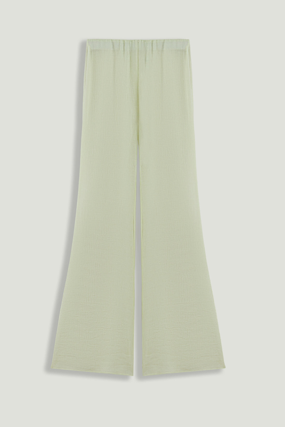 High-Waist Flare Trousers
