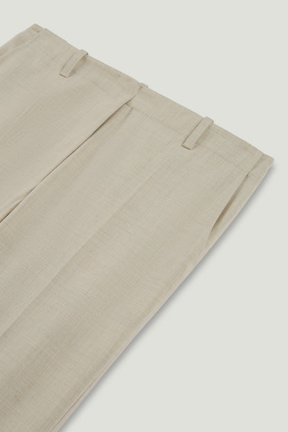 Pocket Detail Straight Leg Trousers
