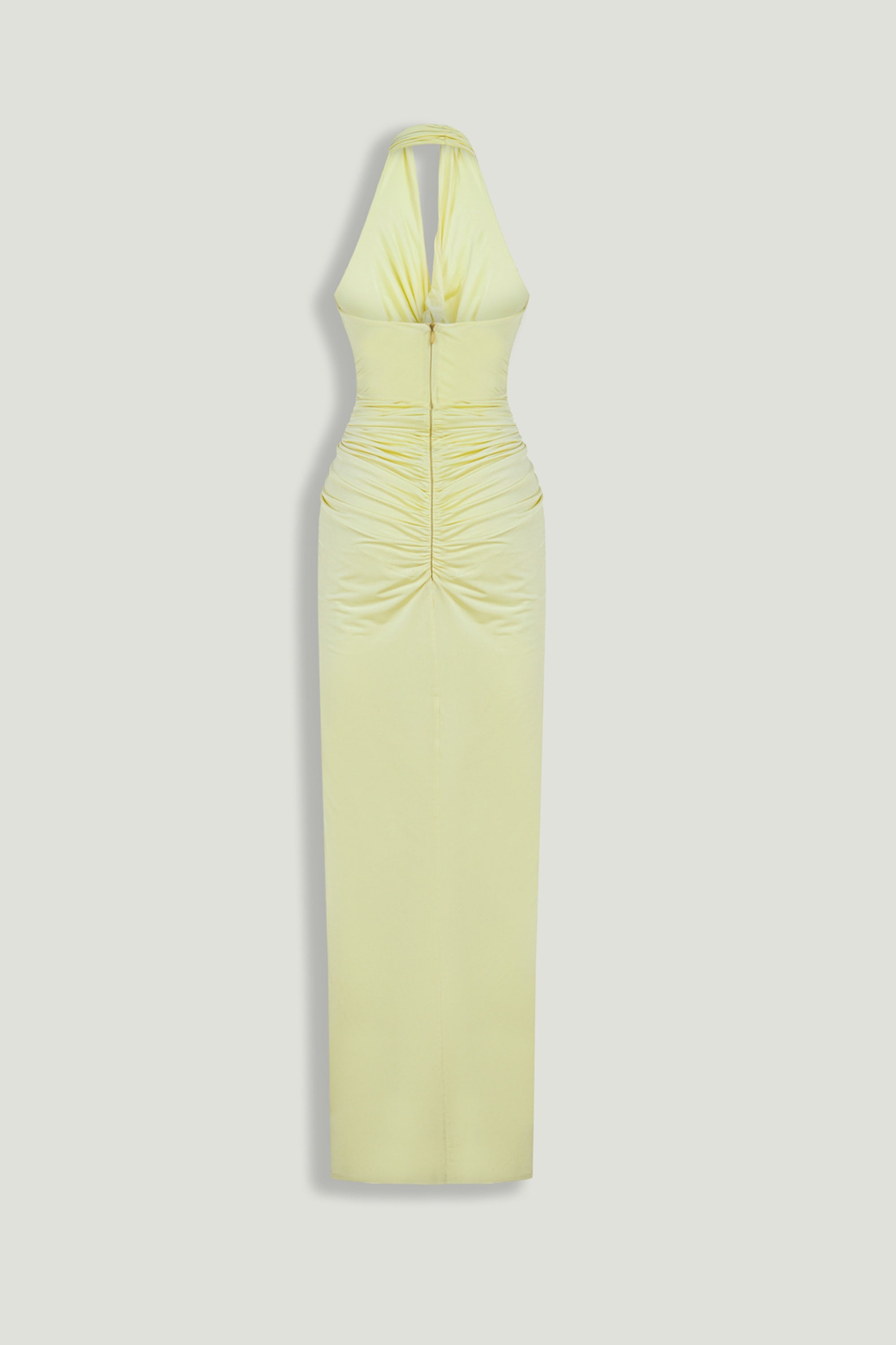 Cut-Out Detail Embellished Maxi Dress
