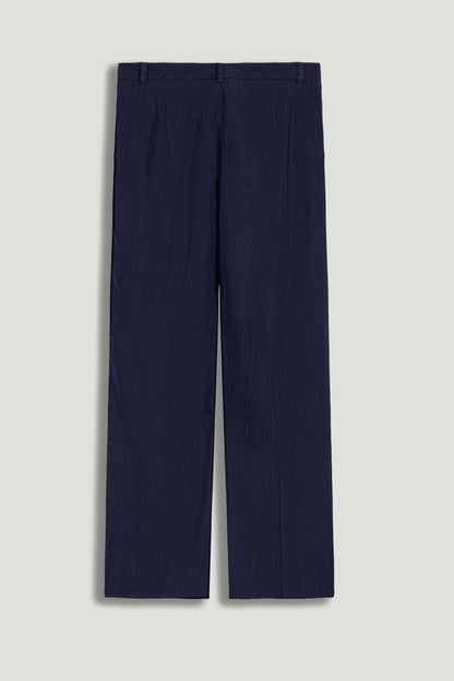 High-Waist Straight Leg Trouser