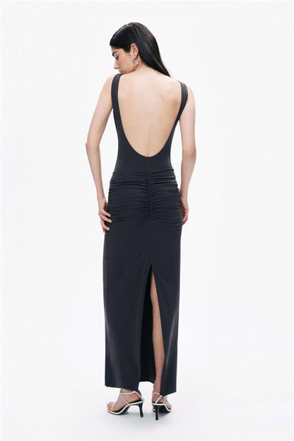 Backless Maxi Dress