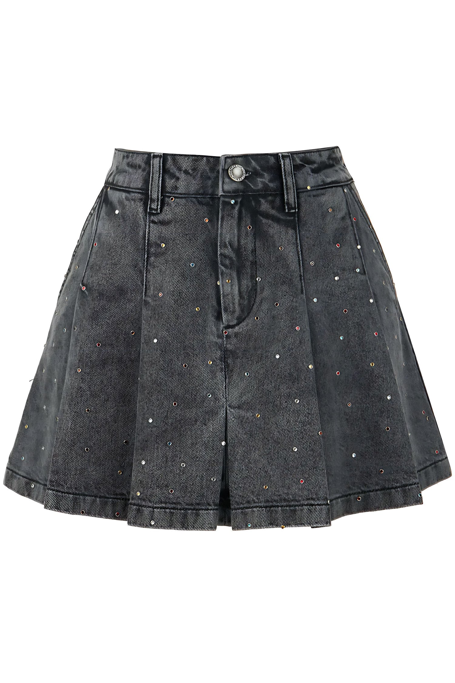 Pleated Mini Skirt