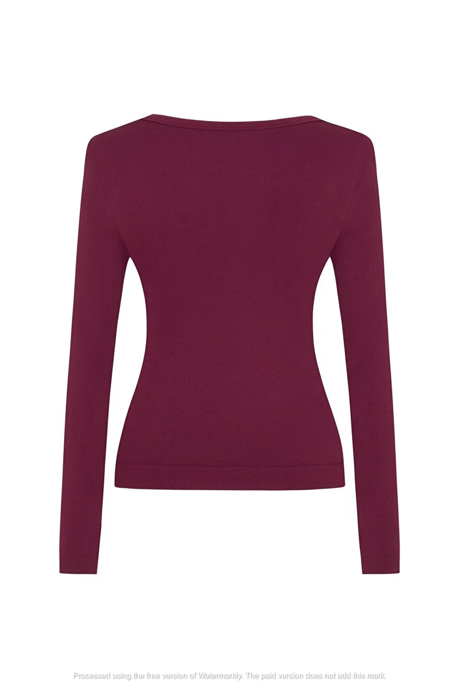 Crew Neck Knit Blouse (Final Sale)